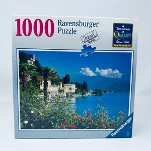 Ravensburger Jigsaw Puzzle Lake Maggiore Italy 1000 Piece Puzzle Complete Sealed